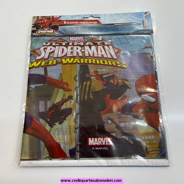 Spiderman Temalı Masa Örtüsü